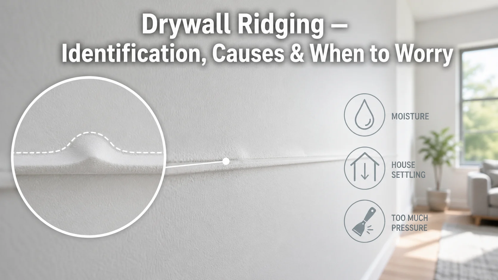 Drywall Ridging Fix: Identification & Causes | Better Home Pro